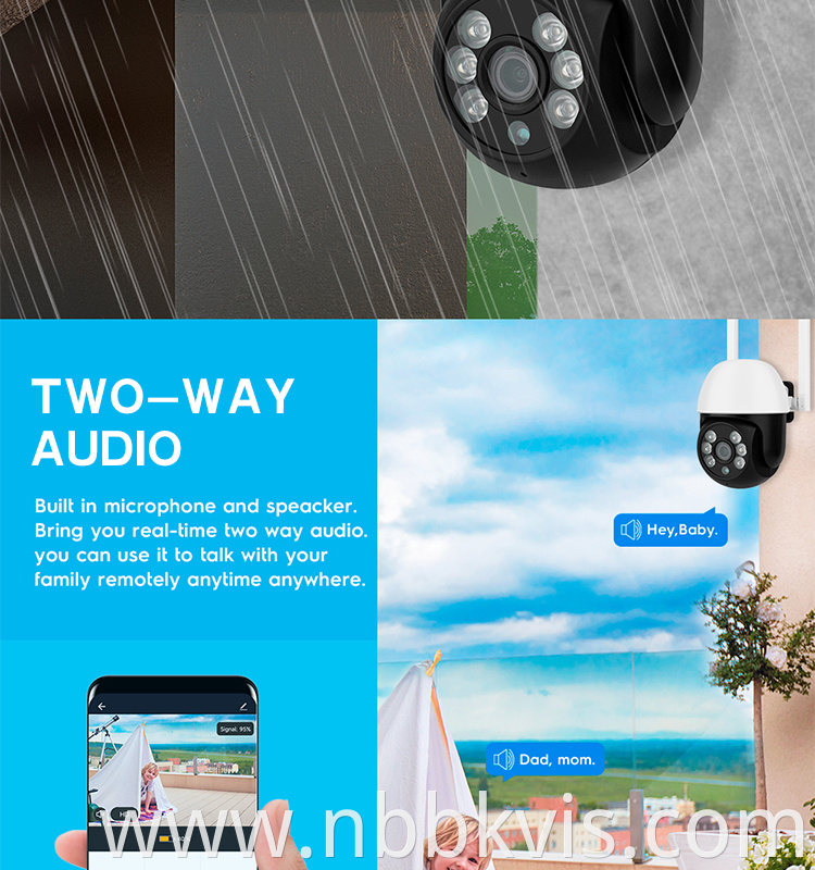 Two Way Audio Wifi Wireless Video Network Camera